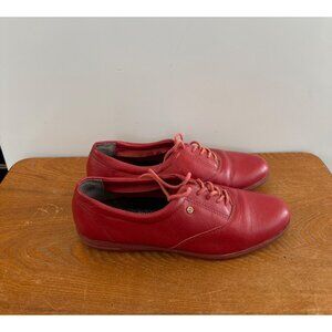 Easy Spirit Anti-gravity Motion Women's Lace Up Shoes Red 7.5 AA SKU 2817